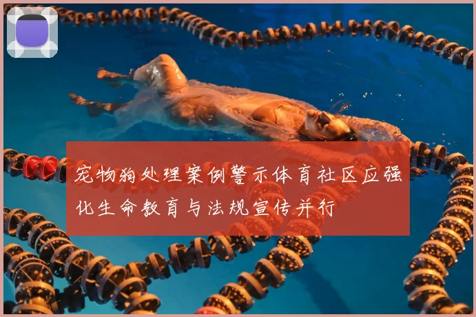 宠物狗处理案例警示体育社区应强化生命教育与法规宣传并行